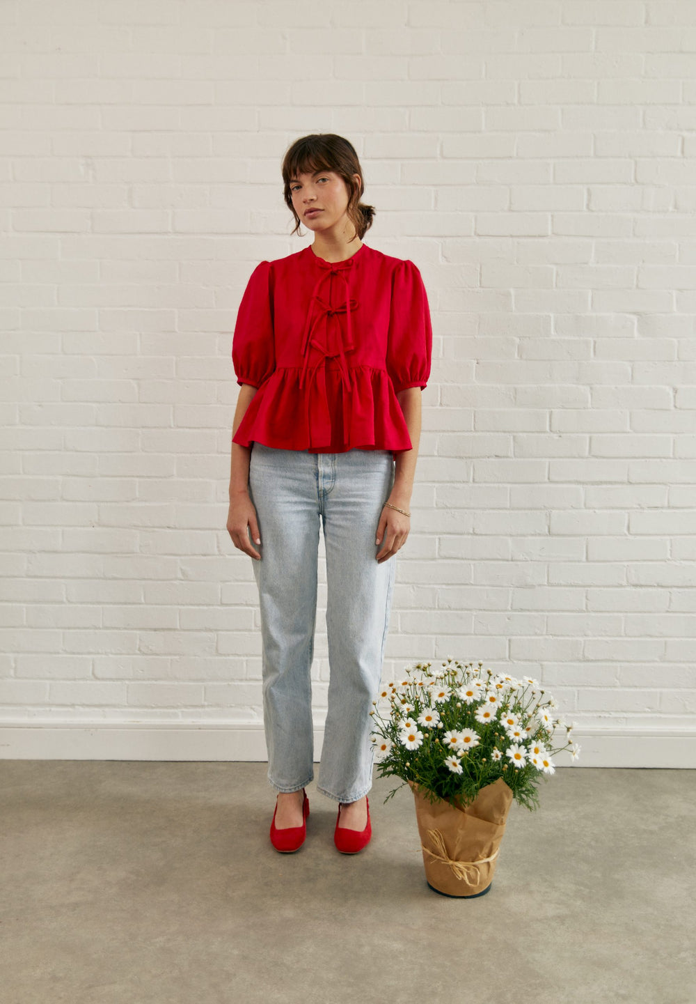 Fabric Godmother Fleur Dress and Blouse