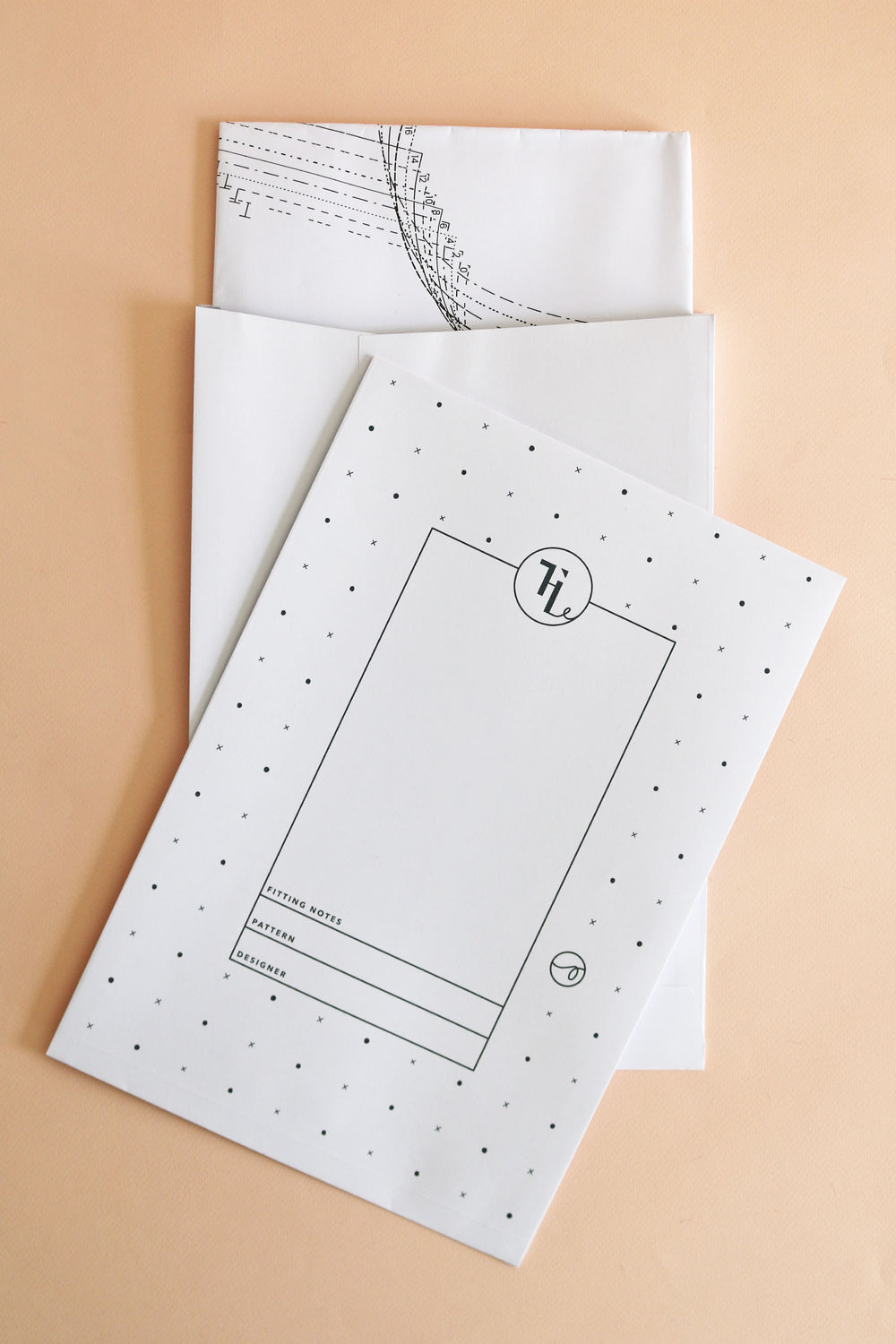 Sewing pattern storage envelopes